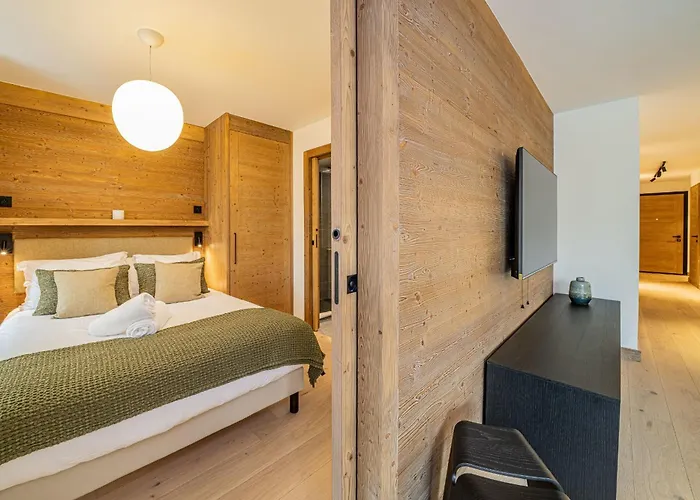 Paradisa De Glace Elegant Brand New 3-bedroom Apartment Chamonix